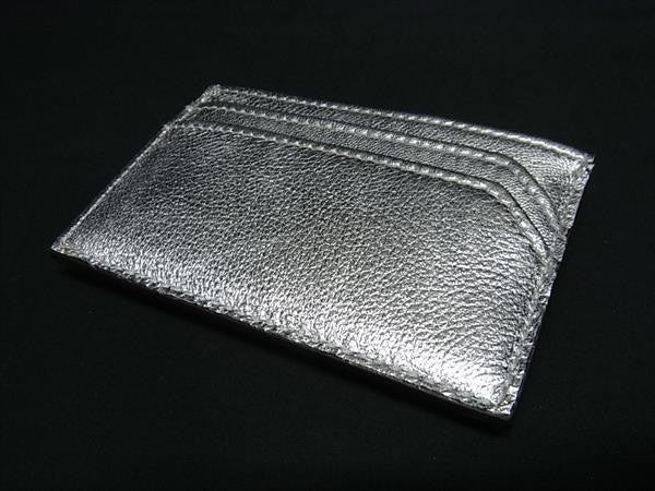 JIMMY CHOO ジミーチュウ カードケース DEAN AHQ シルバー系 レザー ユニセックス スタースタッズ 超美品