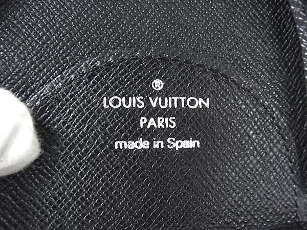 LOUIS VUITTON ルイヴィトン コインケース ポルトモネ キュベット M64422 アルドワーズ(ブラック系) タイガ メンズ 美品