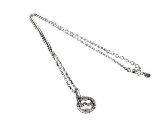 GUCCI グッチ ネックレス インターロッキングG シルバー系 SV925 ユニセックス 美品