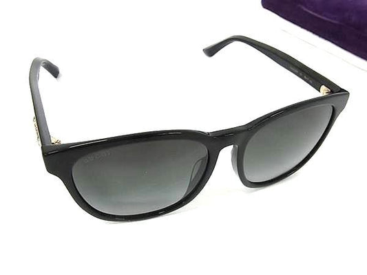 GUCCI グッチ サングラス インターロッキングG GG0232SK ブラック系×レンズ クリアブラックグラデーション系 プラスチック ユニセックス ビー 美品