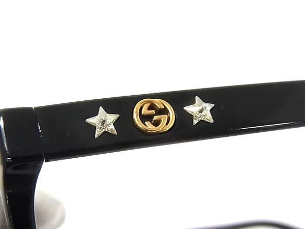 GUCCI グッチ サングラス インターロッキングG GG0232SK ブラック系×レンズ クリアブラックグラデーション系 プラスチック ユニセックス ビー 美品