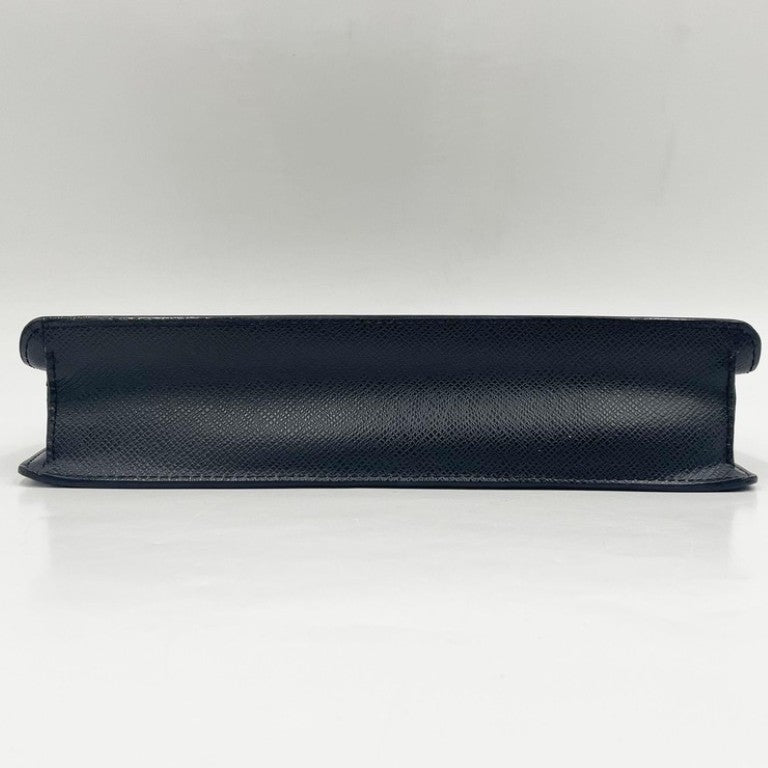 LOUIS VUITTON ルイヴィトン クラッチバッグ ベライア M32592 アルドワーズ(ブラック系) タイガ メンズ セカンドバッグ シルバー金具 美品
