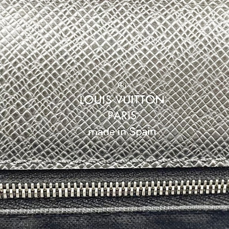 LOUIS VUITTON ルイヴィトン クラッチバッグ ベライア M32592 アルドワーズ(ブラック系) タイガ メンズ セカンドバッグ シルバー金具 美品