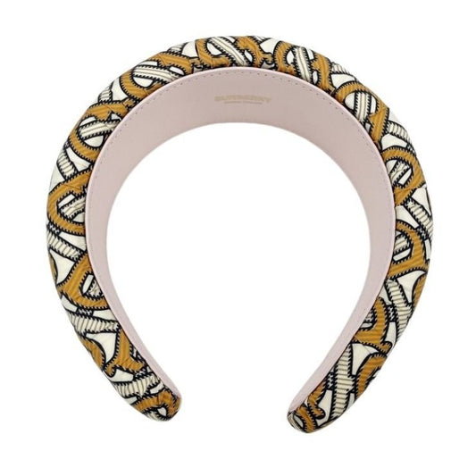 BURBERRY バーバリー カチューシャ TBモノグラム マルチカラー系 キャンバス レディース ヘアアクセサリー ヘッドバンド 美品