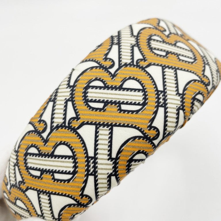 BURBERRY バーバリー カチューシャ TBモノグラム マルチカラー系 キャンバス レディース ヘアアクセサリー ヘッドバンド 美品
