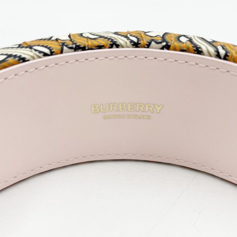 BURBERRY バーバリー カチューシャ TBモノグラム マルチカラー系 キャンバス レディース ヘアアクセサリー ヘッドバンド 美品