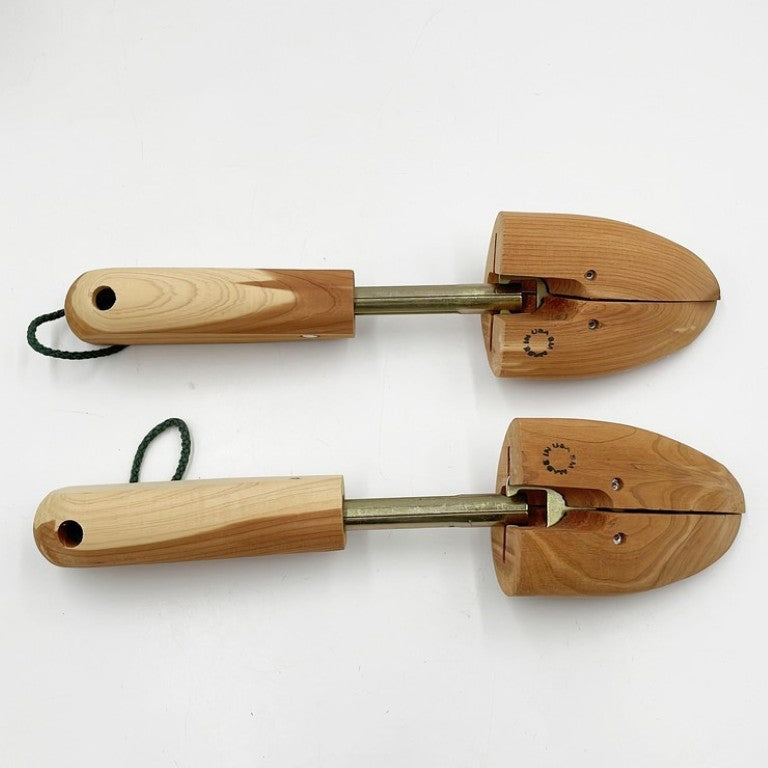 SALVATORE FERRAGAMO フェラガモ シューキーパー ナチュラル系 ウッド ユニセックス 美品