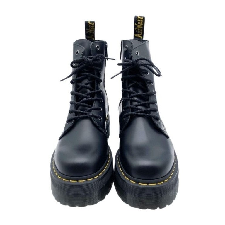 Dr.Martens ドクターマーチン ブーツ 8ホール AW006 ブラック系 レザー ユニセックス 厚底 新品未使用展示品