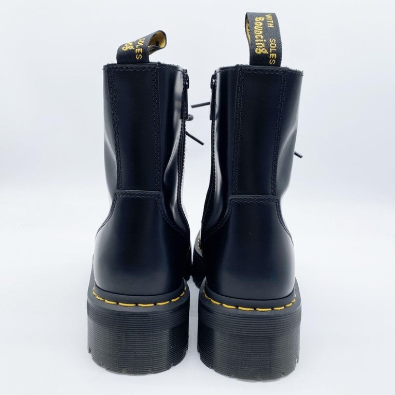 Dr.Martens ドクターマーチン ブーツ 8ホール AW006 ブラック系 レザー ユニセックス 厚底 新品未使用展示品