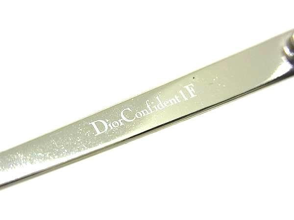 ChristianDior クリスチャンディオール サングラス ディオール コンフィデント 1F URCK2 ネイビー系×ピンク系×シルバー系×レンズ クリアブラック系 メタル×プラスチック レディース アイウェア アジアンフィット 超美品