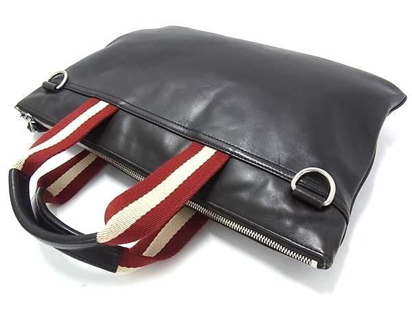 BALLY バリー ビジネスバッグ トレインスポッティング ブリーフケース ブラウン系 レザー メンズ 2WAY ショルダーバッグ 美品
