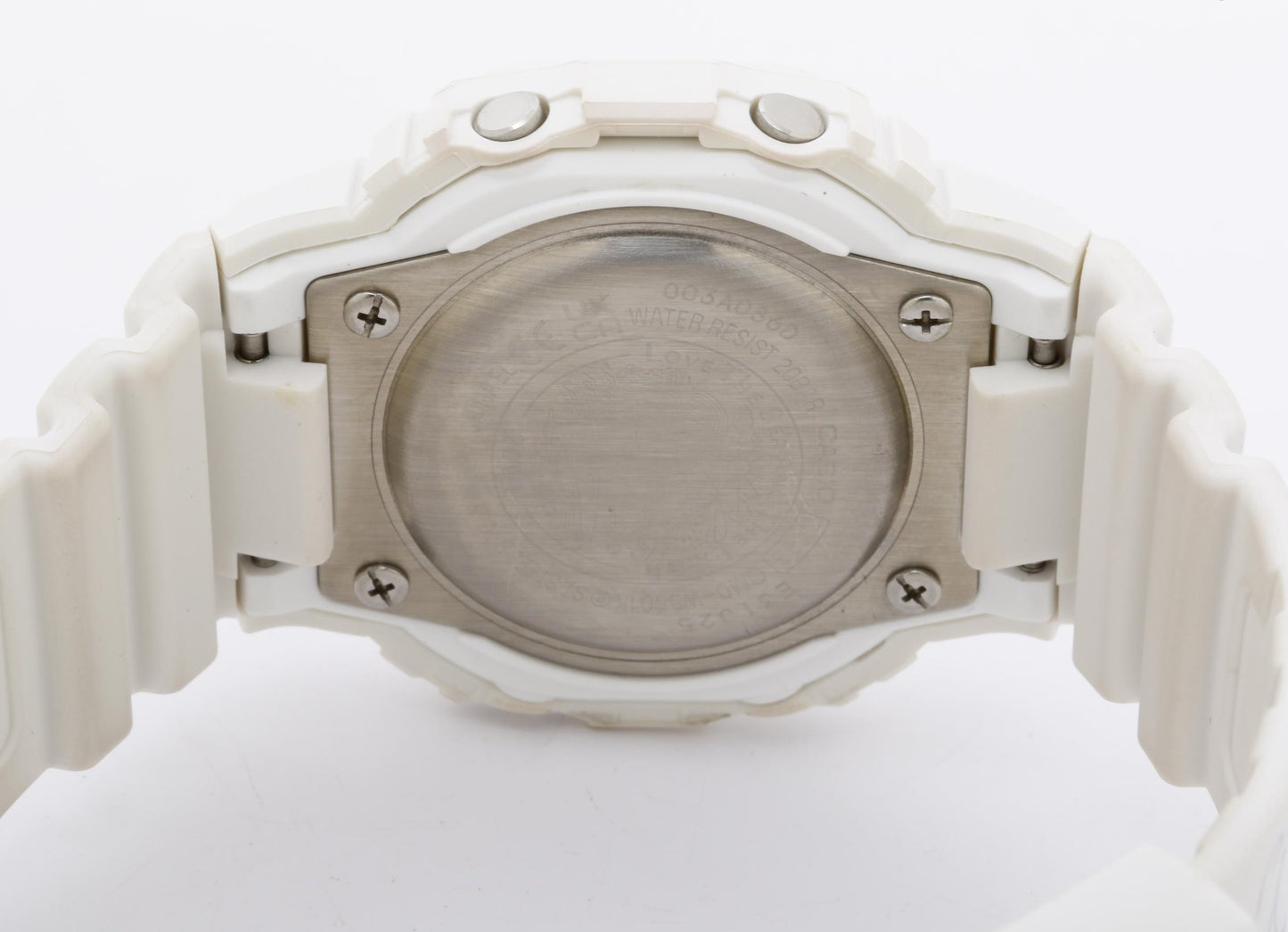 CASIO カシオ 腕時計 G SHOCK ジーショック Love The Sea And The Earth GMD-W5601K-7JR ホワイト系 樹脂 × SS ユニセックス ICERC Japan コラボ 30周年記念モデル イルクジ デジタル ソーラー電波 美品