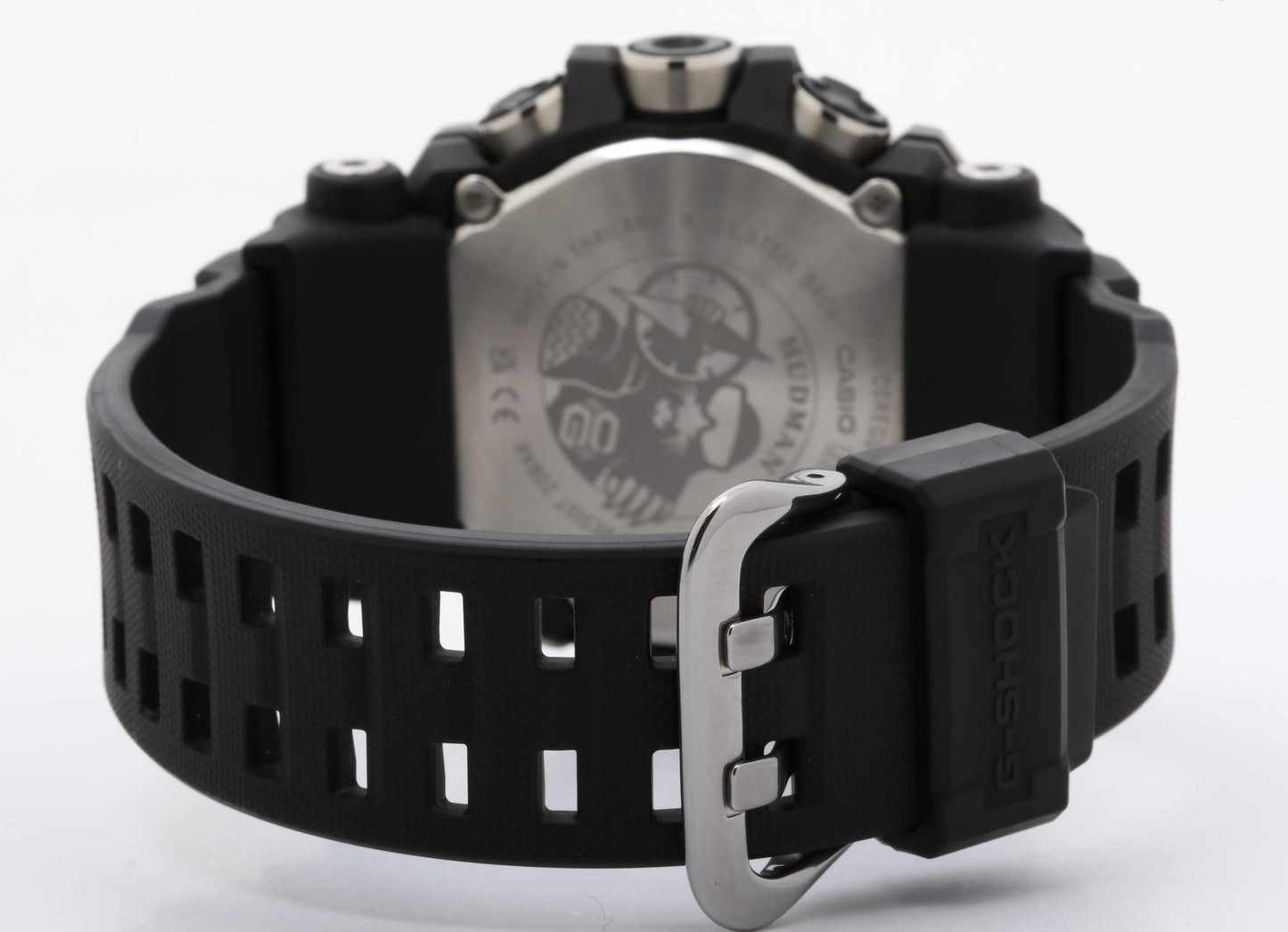 CASIO カシオ 腕時計 G SHOCK ジーショック Master of G - LAND MUDMAN GW-9500-1JF ブラック系 樹脂 × SS メンズ デジタル ソーラー電波 美品