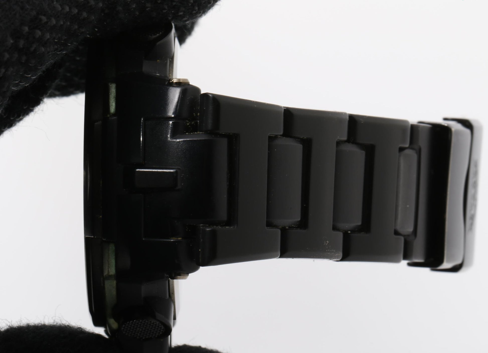 CASIO カシオ 腕時計 PROTREK プロトレック クライマーライン PRW-6100FC-1JF ブラック系 SS × 樹脂 メンズ アナデジ ソーラー電波 美品