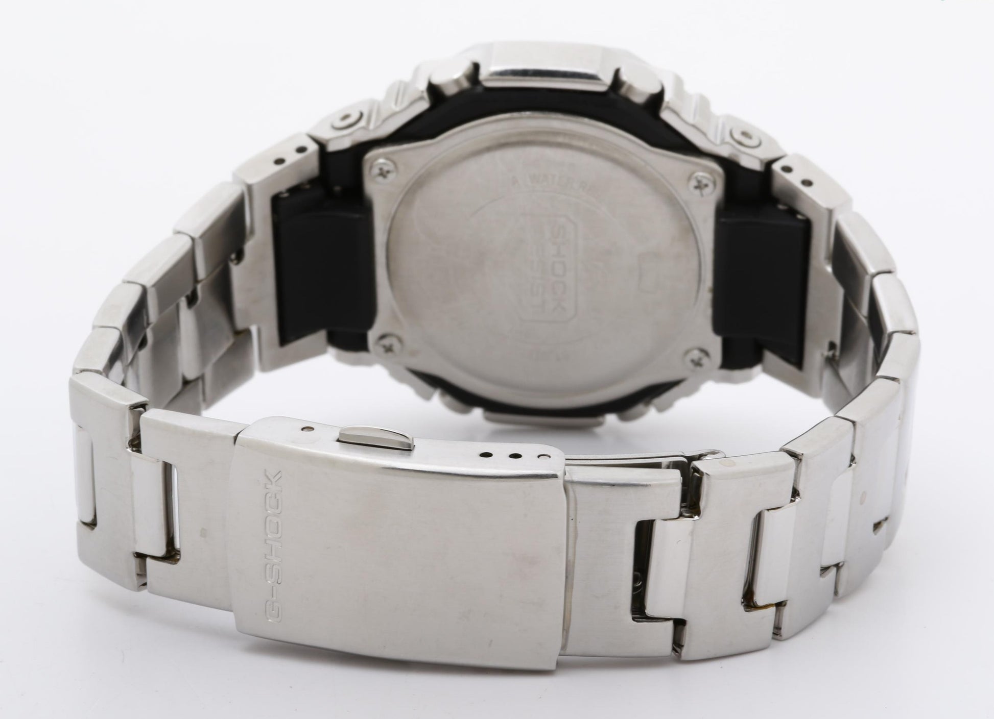 CASIO カシオ 腕時計 G SHOCK ジーショック 2100シリーズ GM-2110D-7AJF シルバー系 SS × 樹脂 メンズ アナデジ 美品