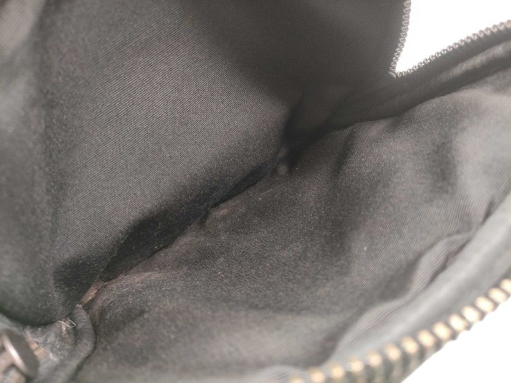 COACH コーチ ボディバッグ シグネチャー トンプソン C5386 ブラック系 キャンバス レザー メンズ