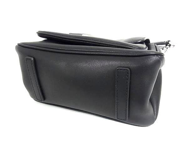 MARC JACOBS マークジェイコブス ハンドバッグ Jマーク ミニ サッチェル ブラック系 レザー レディース 2WAY シルバー金具 美品