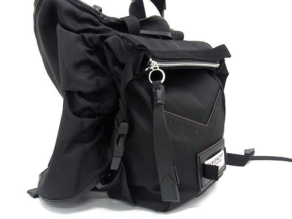 GIVENCHY ジバンシィ リュックサック ダウンタウン ミニ バックパック ウイング BB50BPBORT ブラック系 ナイロン レディース 新品未使用展示品