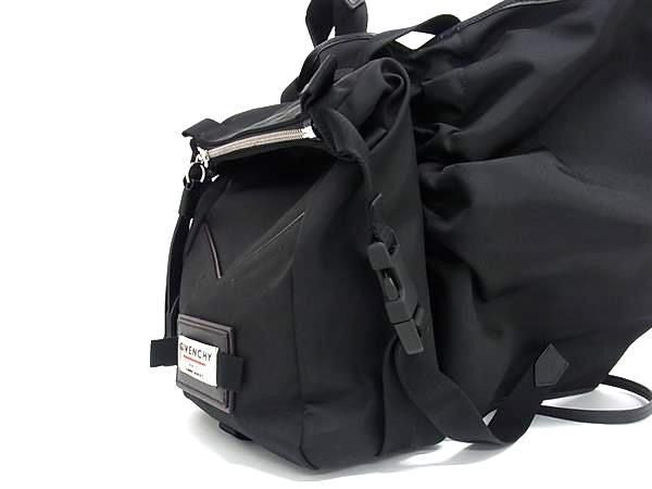 GIVENCHY ジバンシィ リュックサック ダウンタウン ミニ バックパック ウイング BB50BPBORT ブラック系 ナイロン レディース 新品未使用展示品