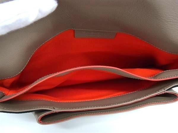 GIVENCHY ジバンシィ クラッチバッグ ANTIGONA アンティゴナ エンベロープ ベージュ ブラック系 レザー ユニセックス 超美品