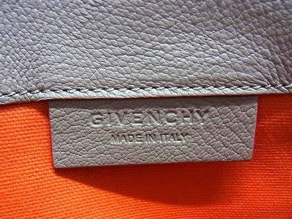 GIVENCHY ジバンシィ クラッチバッグ ANTIGONA アンティゴナ エンベロープ ベージュ ブラック系 レザー ユニセックス 超美品