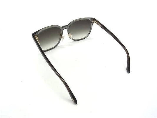 TOM FORD トムフォード サングラス TF801-K クリアカーキ系×レンズ クリアカーキグラデーション系 プラスチック ユニセックス 美品
