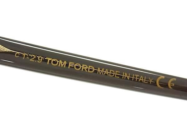 TOM FORD トムフォード サングラス TF801-K クリアカーキ系×レンズ クリアカーキグラデーション系 プラスチック ユニセックス 美品