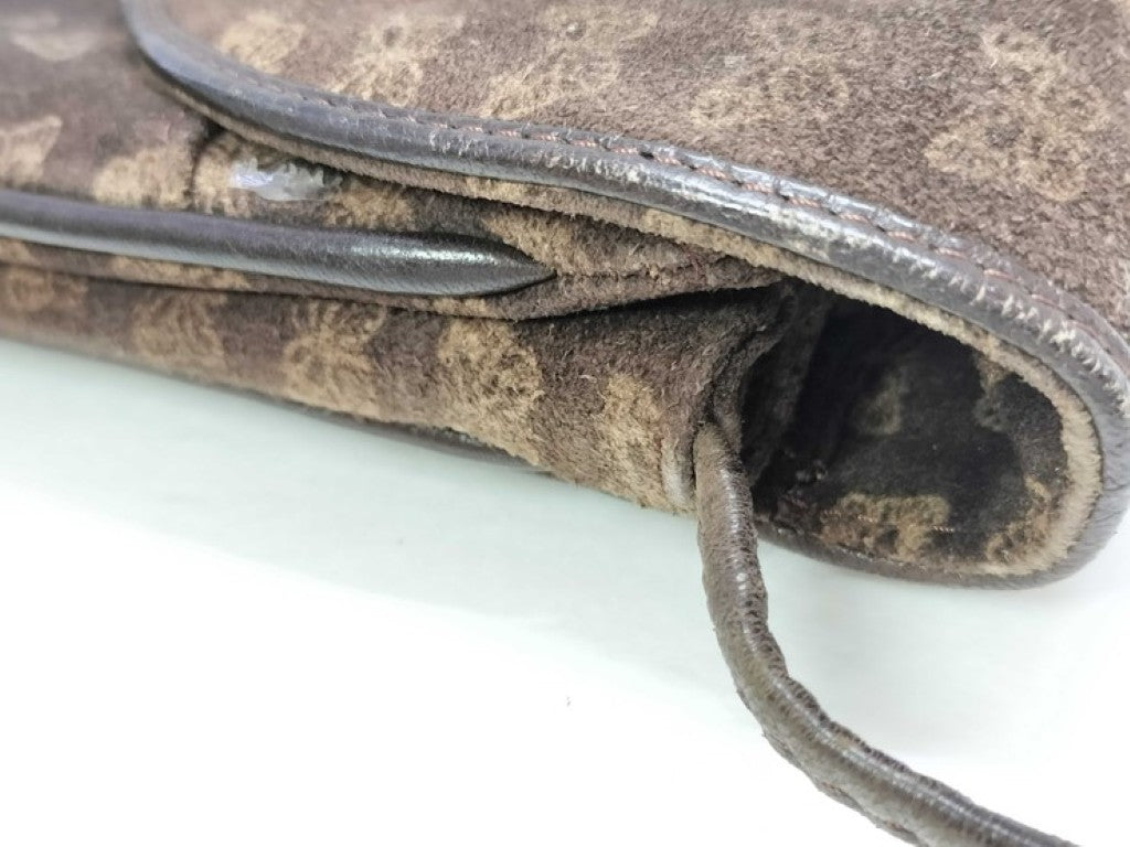BOTTEGA VENETA ボッテガヴェネタ ショルダーバッグ ブラウン系 スエード レザー レディース バタフライ