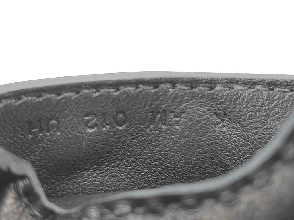 HERMES エルメス バッグチャーム ロデオ ロベオ ロック PM ブラック系 リザード アニョーミロ レディース スタッズ シルバー金具 超美品