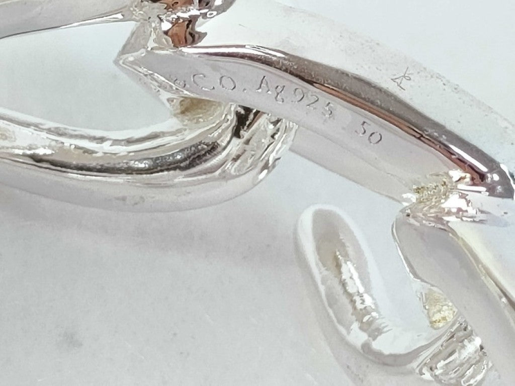 Tiffany&Co. ティファニー 指輪 フォージ シルバー系 Ag925 レディース リング 美品