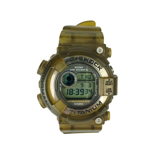 CASIO カシオ 腕時計 G-SHOCK フロッグマン DW-8200 クリア シルバー系 チタン 樹脂 メンズ デジタル クオーツ