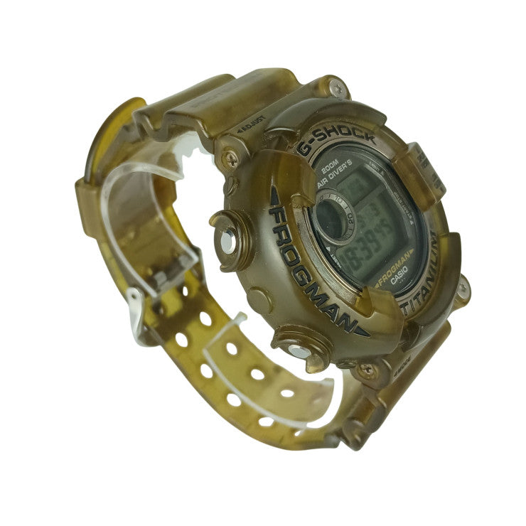 CASIO カシオ 腕時計 G-SHOCK フロッグマン DW-8200 クリア シルバー系 チタン 樹脂 メンズ デジタル クオーツ