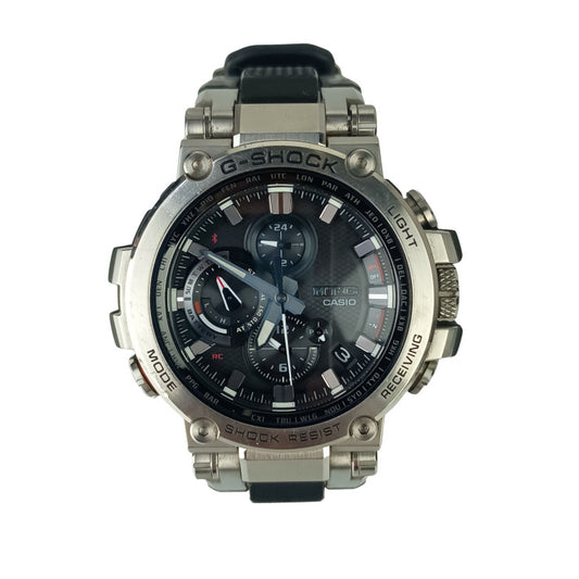 CASIO カシオ 腕時計 G-SHOCK MT-G MTG-B1000 Series MTG-B1000-1AJF シルバー ブラック系 ステンレス 樹脂 メンズ アナログ ソーラー 電波 美品