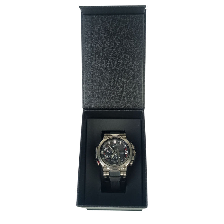 CASIO カシオ 腕時計 G-SHOCK MT-G MTG-B1000 Series MTG-B1000-1AJF シルバー ブラック系 ステンレス 樹脂 メンズ アナログ ソーラー 電波 美品