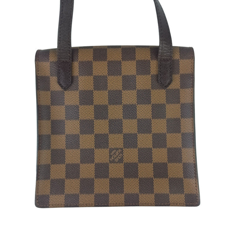 LOUIS VUITTON ルイヴィトン ショルダーバッグ ピムリコ N45272 エベヌ系 ダミエ ユニセックス ゴールド金具 美品
