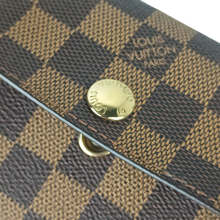 LOUIS VUITTON ルイヴィトン ショルダーバッグ ピムリコ N45272 エベヌ系 ダミエ ユニセックス ゴールド金具 美品