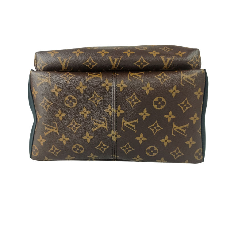 LOUIS VUITTON ルイヴィトン リュックサック ディスカバリー バックパック M46684 ブラウン系 モノグラム マカサー ユニセックス シルバー金具 美品