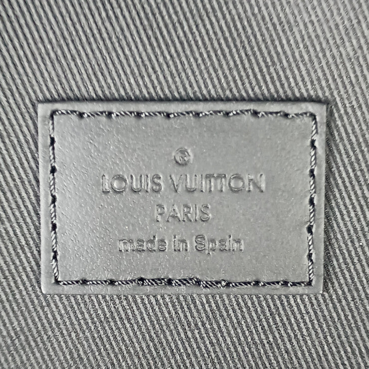 LOUIS VUITTON ルイヴィトン リュックサック ディスカバリー バックパック M46684 ブラウン系 モノグラム マカサー ユニセックス シルバー金具 美品