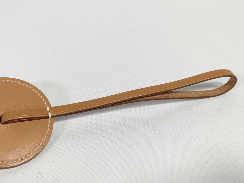 HERMES エルメス バッグチャーム パドックフロット ナチュラルサブレ/ローズアザレ/マラカイト系 ヴァッシュハンター レザー レディース 新品未使用展示品