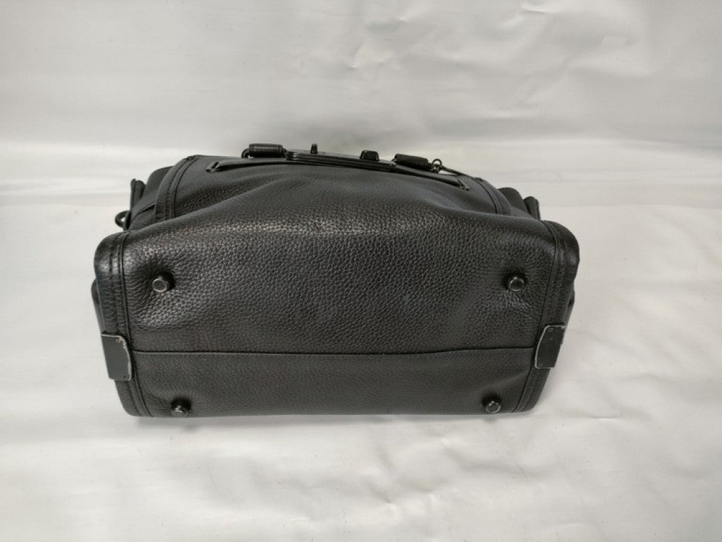 COACH コーチ ハンドバッグ 34408 ブラック系 レザー レディース 美品
