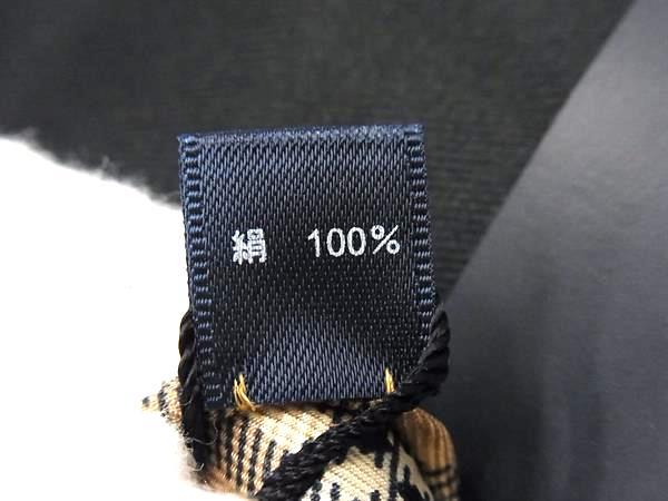 BURBERRY バーバリー スカーフ ポケットチーフ ZHG02 129 09 ブラック マルチカラー シルク100% レディース ノバチェック ハンカチーフ 超美品