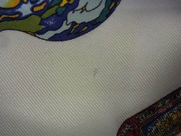 HERMES エルメス ハンカチーフ ポケットチーフ カレ45 マルチカラー シルク100％ レディース Qu importe le flacon 香水瓶 プチカレ ガヴロッシュ 美品