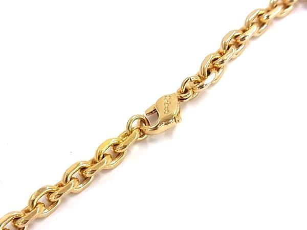 ChristianDior クリスチャンディオール ネックレス ゴールド メタル レディース リボン エンブレム ペンダント 超美品