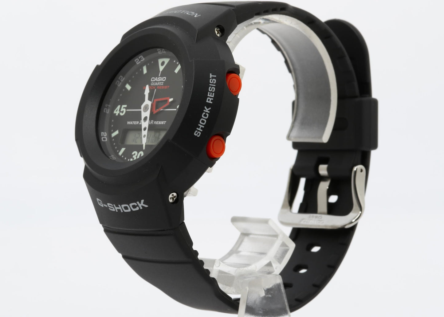 CASIO カシオ 時計 GSHOCK ANALOGDIGITAL AW500 SERIES AW500E1EJF ブラック 樹脂 メンズ アナデジ 新品未使用展示品