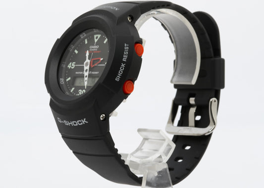 CASIO カシオ 時計 GSHOCK ANALOGDIGITAL AW500 SERIES AW500E1EJF ブラック 樹脂 メンズ アナデジ 新品未使用展示品