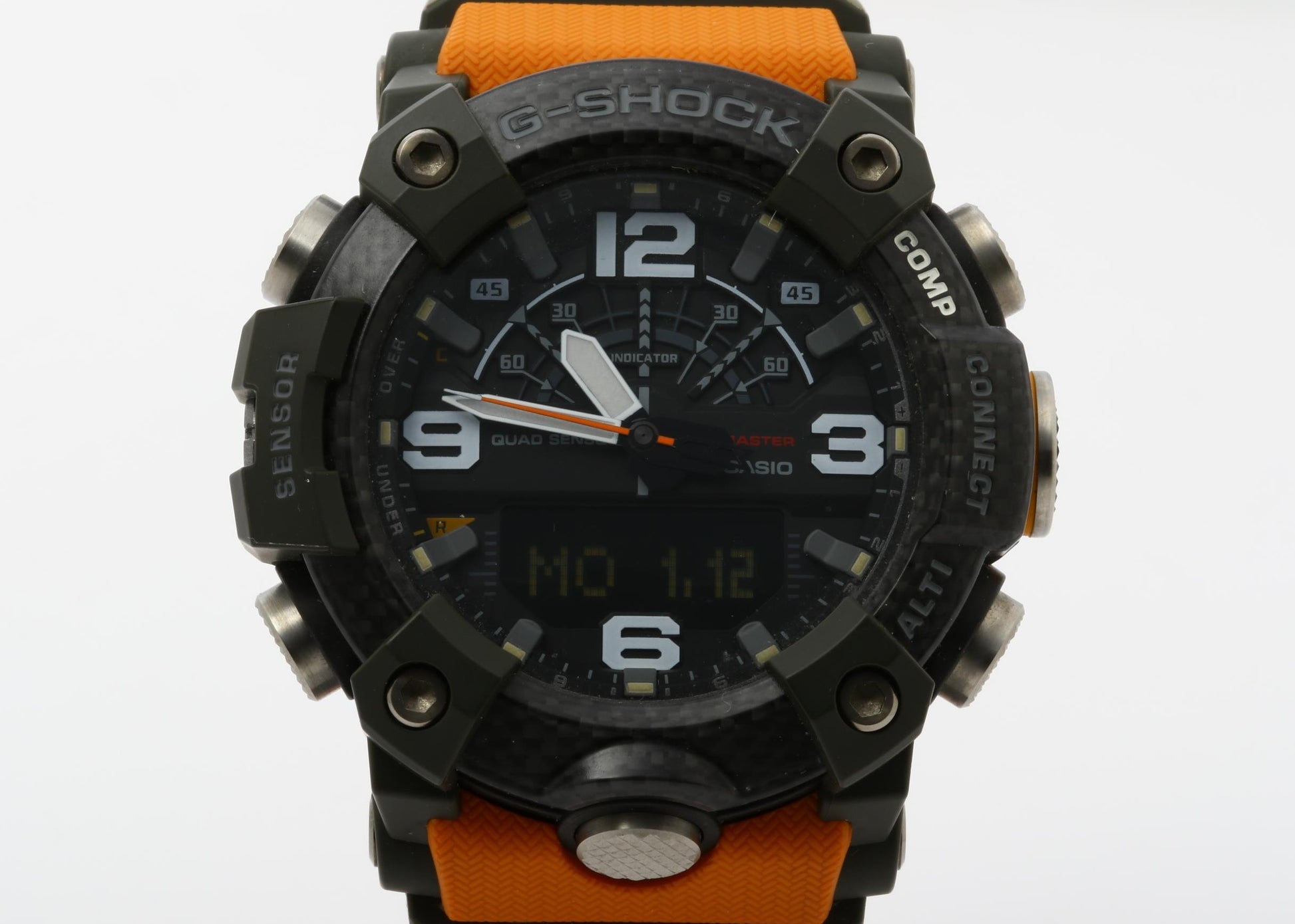 CASIO カシオ 時計 GSHOCK MASTER OF G LAND MUDMASTER GGB1001A9JF ブラック カーボン／樹脂 メンズ アナデジ 超美品