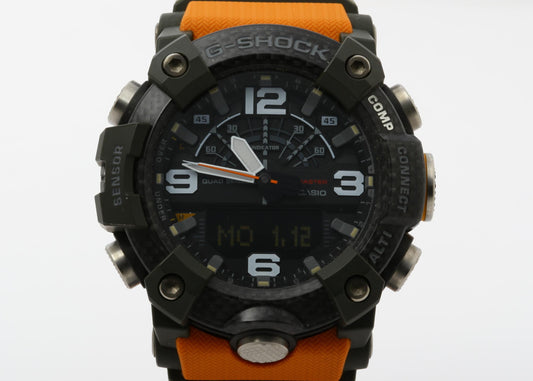 CASIO カシオ 時計 GSHOCK MASTER OF G LAND MUDMASTER GGB1001A9JF ブラック カーボン／樹脂 メンズ アナデジ 超美品