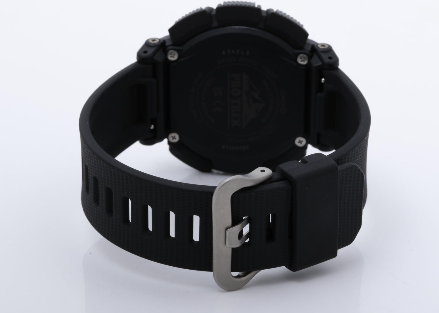 CASIO カシオ 時計 プロトレック Climber Line PRW34001JF ブラック シルバー 樹脂（バイオマス）／ステンレススチール メンズ デジタル 新古未使用展示品