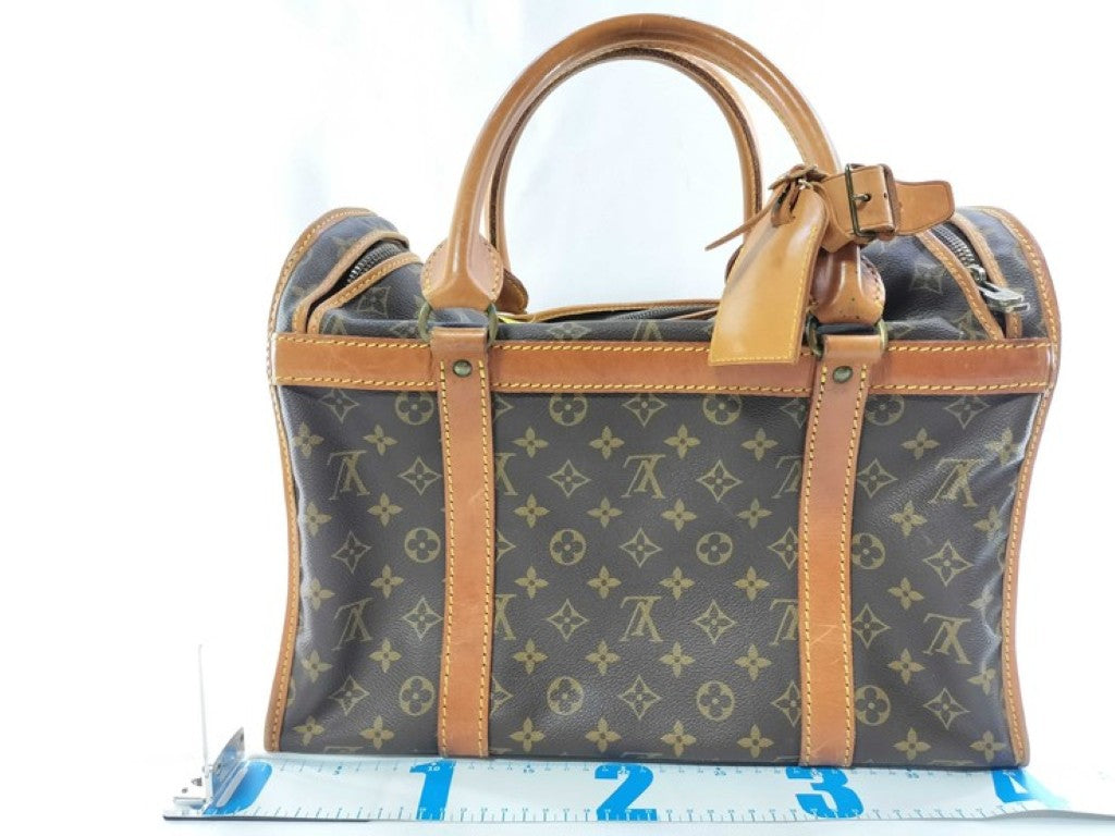 LOUIS VUITTON ルイヴィトン ボストンバッグ サックシヤン40 M42024 ブラウン系 モノグラム ユニセックス ハンドバッグ ペットキャリー