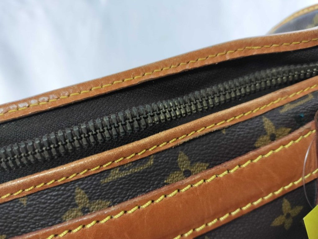 LOUIS VUITTON ルイヴィトン ボストンバッグ サックシヤン40 M42024 ブラウン系 モノグラム ユニセックス ハンドバッグ ペットキャリー
